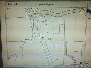 Photo 2: 1733 Millstream Rd in VICTORIA: Hi Western Highlands Land for sale (Highlands)  : MLS®# 742115
