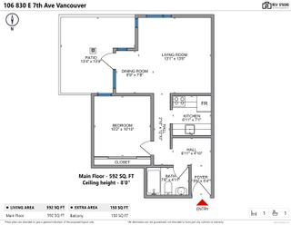 Photo 25: 106 830 E 7TH Avenue in Vancouver: Mount Pleasant VE Condo for sale in "The Fairfax" (Vancouver East)  : MLS®# R2855146