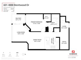 Photo 21: 601-4888 Brentwood Dr. in Burnaby: Brentwood Park Condo for sale (Burnaby North) 