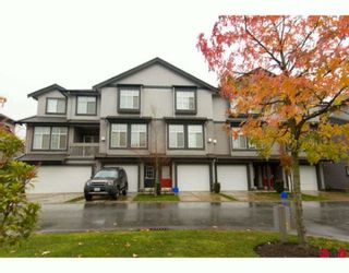 Photo 1: 8 18828 69TH Avenue in Surrey: Clayton Townhouse for sale in "STARPOINT" (Cloverdale)  : MLS®# F2925562