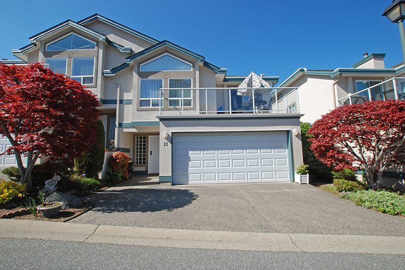 Main Photo: 13 8590 SUNRISE DRIVE in : Chilliwack Mountain Townhouse for sale (Chilliwack)  : MLS®# R2055387