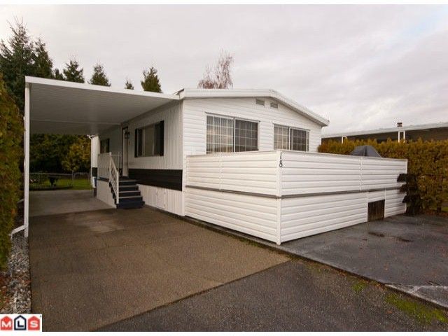 Main Photo: 18 2303 CRANLEY Drive in Surrey: King George Corridor Manufactured Home for sale in "SUNNYSIDE" (South Surrey White Rock)  : MLS®# F1028956