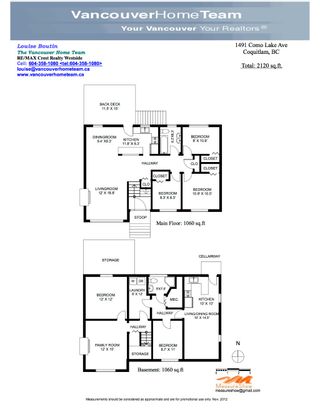 Photo 11: 1491 COMO LAKE AV in Coquitlam: Harbour Place House for sale : MLS®# V979371
