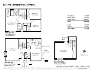 Photo 20: 52 6878 SOUTHPOINT Drive in Burnaby: South Slope Townhouse for sale (Burnaby South)  : MLS®# R2291534