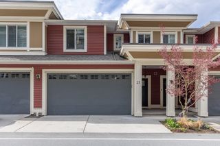 Photo 1: 27 6026 LINDEMAN Street in Chilliwack: Promontory Townhouse for sale (Sardis)  : MLS®# R2869595
