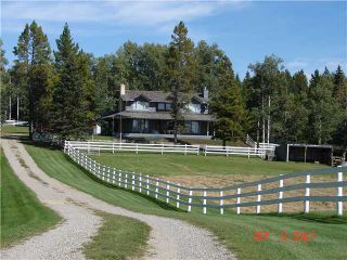 Photo 1: 25 MIN NW OF COCHRANE in COCHRANE: Rural Rocky View MD Residential Detached Single Family for sale : MLS®# C3474326
