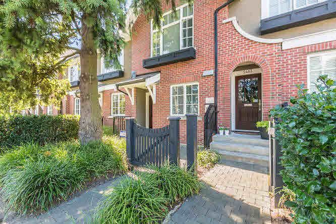 Main Photo: 5463 DUNBAR STREET in Vancouver: Dunbar Townhouse for sale (Vancouver West)  : MLS®# V1142265
