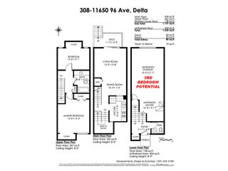Photo 20: 308 11650 96 Avenue in Delta: Annieville Townhouse for sale in "Delta Gardens" (N. Delta)  : MLS®# R2437838