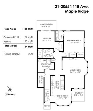 Photo 20: 21 20554 118 Avenue in Maple Ridge: Southwest Maple Ridge Townhouse for sale in "COLONIAL WEST" : MLS®# R2382314