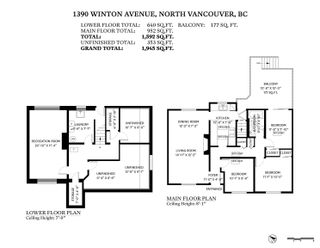 Photo 40: 1390 WINTON Avenue in North Vancouver: Capilano NV House for sale : MLS®# R2740106
