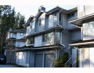 Photo 1: 6 103 PARKSIDE Drive in Port_Moody: Heritage Mountain Townhouse for sale in "TREE TOPS" (Port Moody)  : MLS®# V693748