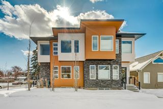 Main Photo: 575 22 Street NW in Calgary: West Hillhurst Semi Detached (Half Duplex) for sale : MLS®# A2032436