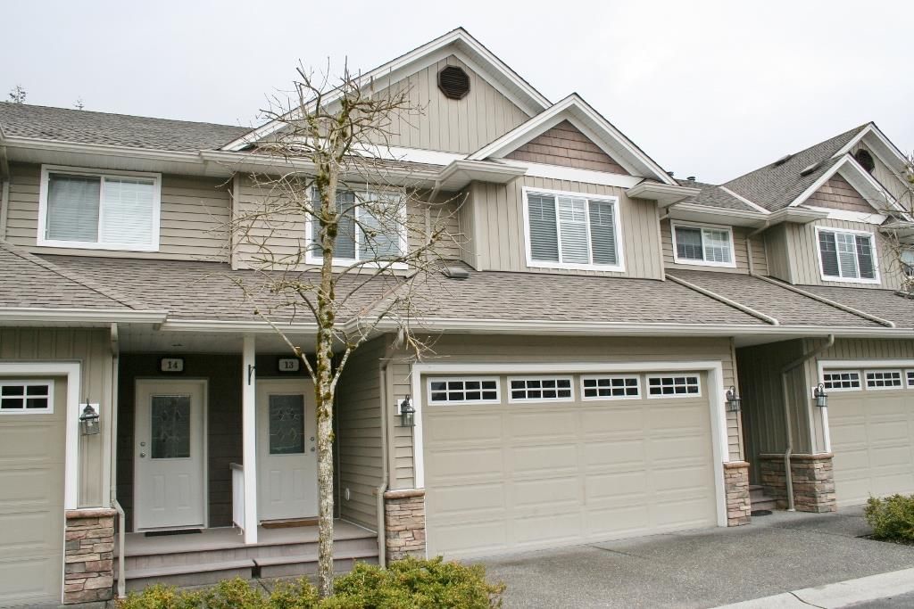 Main Photo: 13 32849 EGGLESTONE Avenue in Mission: Mission BC Townhouse for sale : MLS®# R2151281