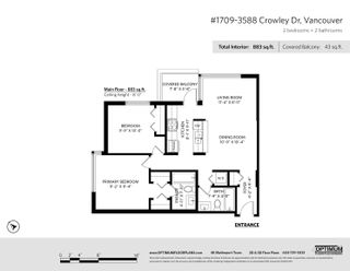 Photo 32: 1709 3588 CROWLEY Drive in Vancouver: Collingwood VE Condo for sale in "NEXUS" (Vancouver East)  : MLS®# R2733532