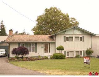 Photo 1: 2323 SOUTHDALE Crescent in Abbotsford: Abbotsford West House for sale : MLS®# F2713083
