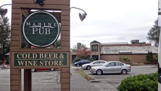Photo 1: MARINE PUB AND LIQUOR STORE:5820 MARINE DRIVE in BURNABY: Commercial for sale (Burnaby South) 