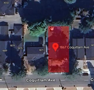 Main Photo: 1867 COQUITLAM Avenue in Port Coquitlam: Glenwood PQ Land for sale : MLS®# R2884242