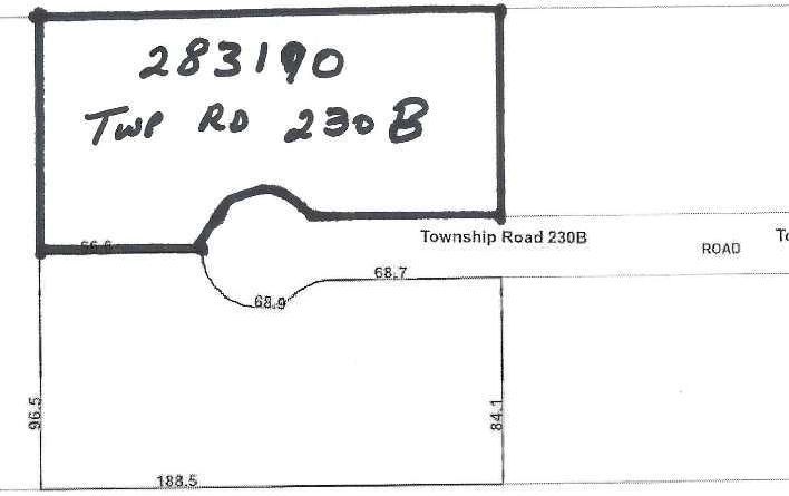 Main Photo: 283190 Township Road 230B in Rural Rocky View County: Rural Rocky View MD Residential Land for sale : MLS®# A2059284