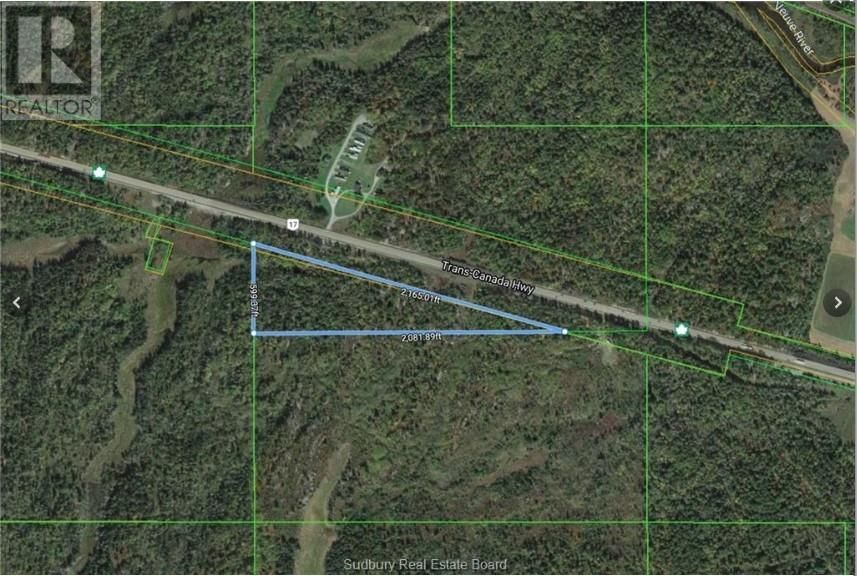 Main Photo: 0 E Highway 17 in Markstay: Vacant Land for sale : MLS®# 2110691