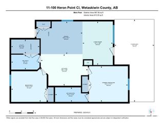 Photo 42: 11 100 Heron Point: Rural Wetaskiwin County Attached Home for sale : MLS®# E4380452