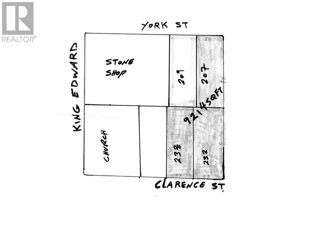 Main Photo: 232-238 CLARENCE STREET in Ottawa: Vacant Land for sale : MLS®# 1341937
