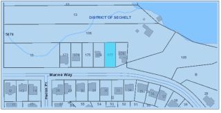 Photo 1: 5840 MARINE Way in Sechelt: Sechelt District Land for sale (Sunshine Coast)  : MLS®# R2269233