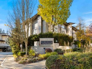 Photo 1: 118 9229 UNIVERSITY Crescent in Burnaby: Simon Fraser Univer. Townhouse for sale in "Serenity" (Burnaby North)  : MLS®# R2829090