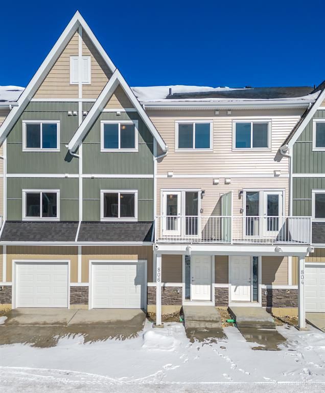 Main Photo: 806 32 Red Embers Parade NE in Calgary: Redstone Row/Townhouse for sale : MLS®# A2032219
