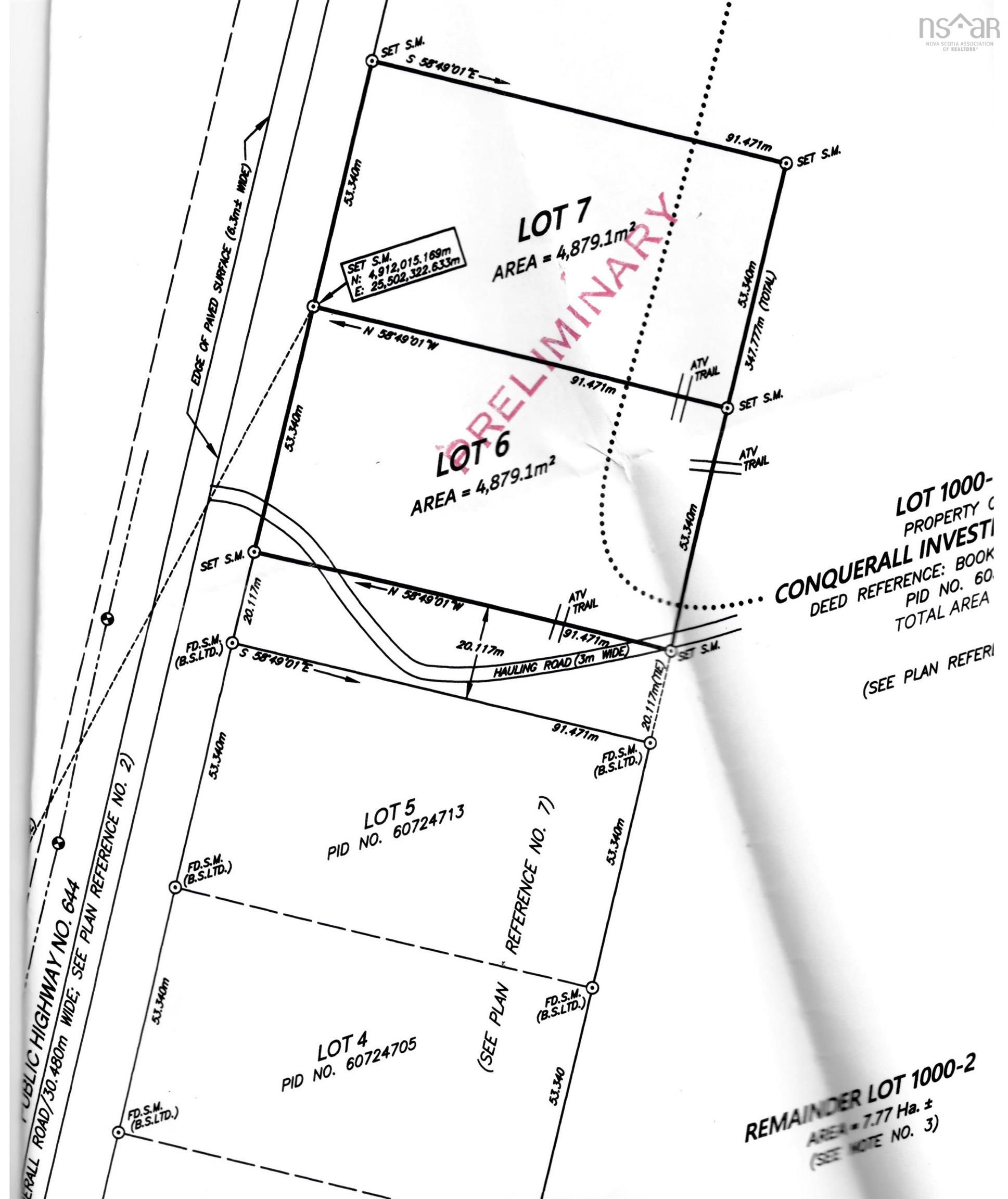 Main Photo: Lot 6 Conquerall Road in Conquerall Bank: 405-Lunenburg County Vacant Land for sale (South Shore)  : MLS®# 202325594