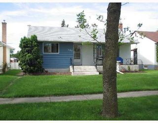 Photo 1: 708 MCADAM Avenue in WINNIPEG: West Kildonan / Garden City Single Family Detached for sale (North West Winnipeg)  : MLS®# 2711404