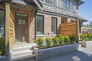 Photo 1: 449 W 63RD Avenue in Vancouver: Marpole Townhouse for sale in "Tudor House by Formwerks" (Vancouver West)  : MLS®# R2397881
