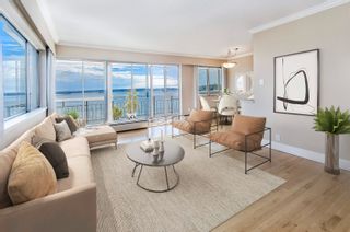 Photo 1: 1505 150 24TH Street in West Vancouver: Dundarave Condo for sale in "The Seastrand" : MLS®# R2869385