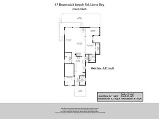 Photo 40: 47 BRUNSWICK BEACH Road: Lions Bay House for sale (West Vancouver)  : MLS®# R2858294