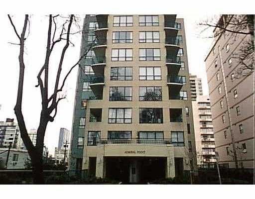 Photo 1: Photos: 1003 1838 NELSON ST in Vancouver: West End VW Condo for sale in "ADMIRAL POINT" (Vancouver West)  : MLS®# V539599