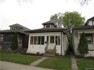 Photo 1: 386 Morley Avenue in WINNIPEG: Manitoba Other Residential for sale : MLS®# 1512453