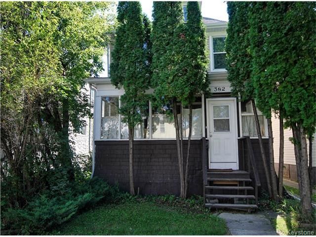 Main Photo: 382 Cathedral Avenue in WINNIPEG: North End Residential for sale (North West Winnipeg)  : MLS®# 1523080