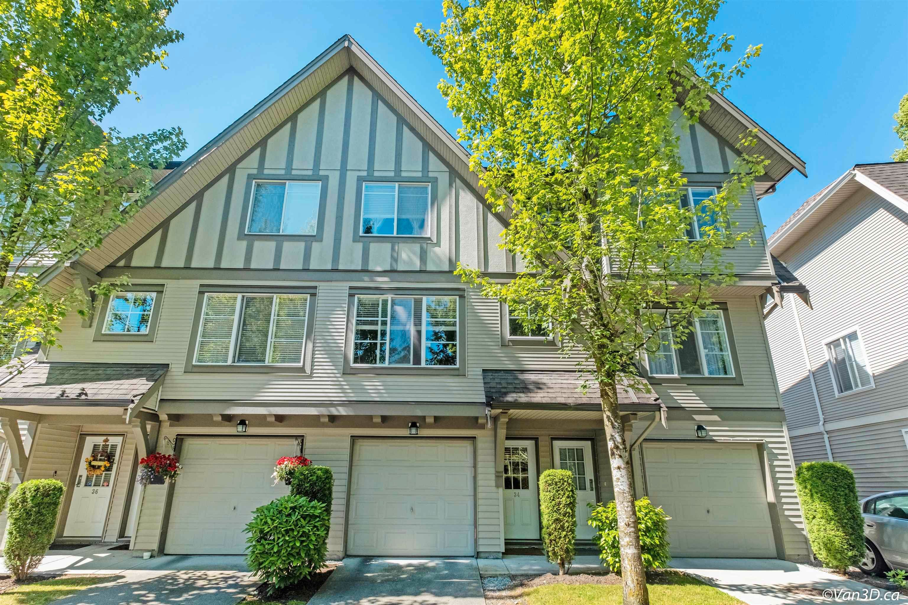 Main Photo: 34 15175 62A Avenue in Surrey: Sullivan Station Townhouse for sale : MLS®# R2703444