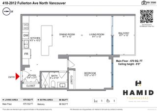 Photo 23: 418 2012 FULLERTON Avenue in North Vancouver: Pemberton NV Condo for sale in "Pemberton" : MLS®# R2760022