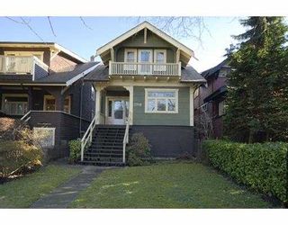 Photo 1: 2308 DUNBAR Street in Vancouver: Kitsilano House for sale in "KITSILANO" (Vancouver West)  : MLS®# V684236