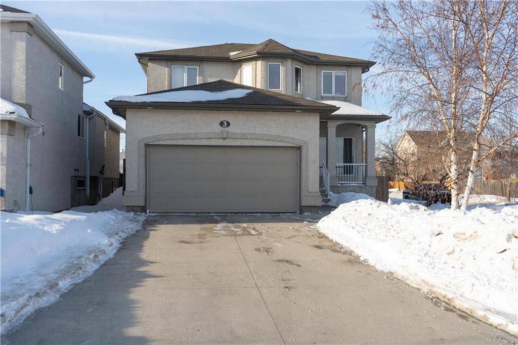 Main Photo: 3 Grady Bend Place in Winnipeg: Riverbend Residential for sale (4E)  : MLS®# 202304549