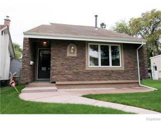 Photo 1: 550 Jefferson Avenue in WINNIPEG: West Kildonan / Garden City Residential for sale (North West Winnipeg)  : MLS®# 1523641