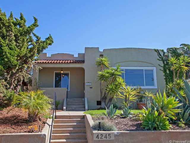 Main Photo: UNIVERSITY HEIGHTS House for sale : 3 bedrooms : 4245 Maryland Street in San Diego