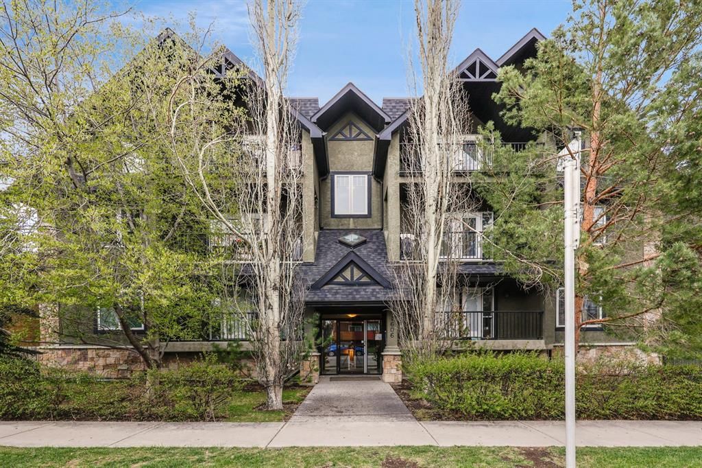 Main Photo: 201 1606 4 Street NW in Calgary: Crescent Heights Apartment for sale : MLS®# A2037341