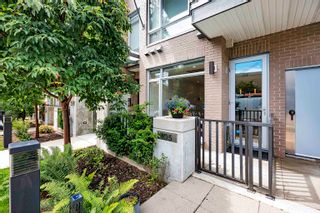 Main Photo: 105 1591 BOWSER Avenue in North Vancouver: Norgate Condo for sale in "Chelsea Mews" : MLS®# R2892461