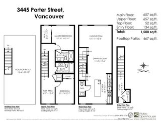 Photo 20: 3445 PORTER Street in Vancouver: Victoria VE Townhouse for sale in "MASON" (Vancouver East)  : MLS®# R2189526