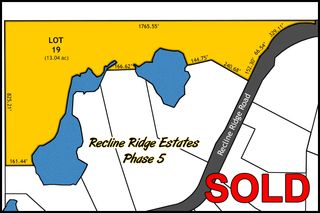 Photo 1: Lot 19 Recline Ridge Road in Tappen: Land Only for sale : MLS®# 10223920