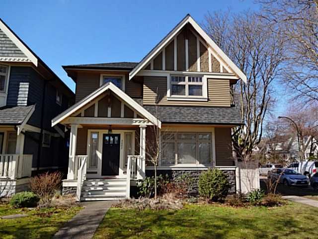 Exterior Front: Gorgeous character home in most prestigious Point Grey neighborhood