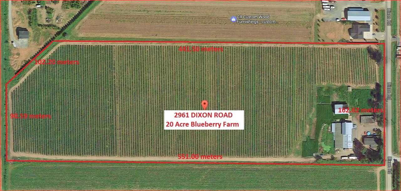 Main Photo: 2961 DIXON Road in Abbotsford: Sumas Prairie Agri-Business for sale : MLS®# C8011233