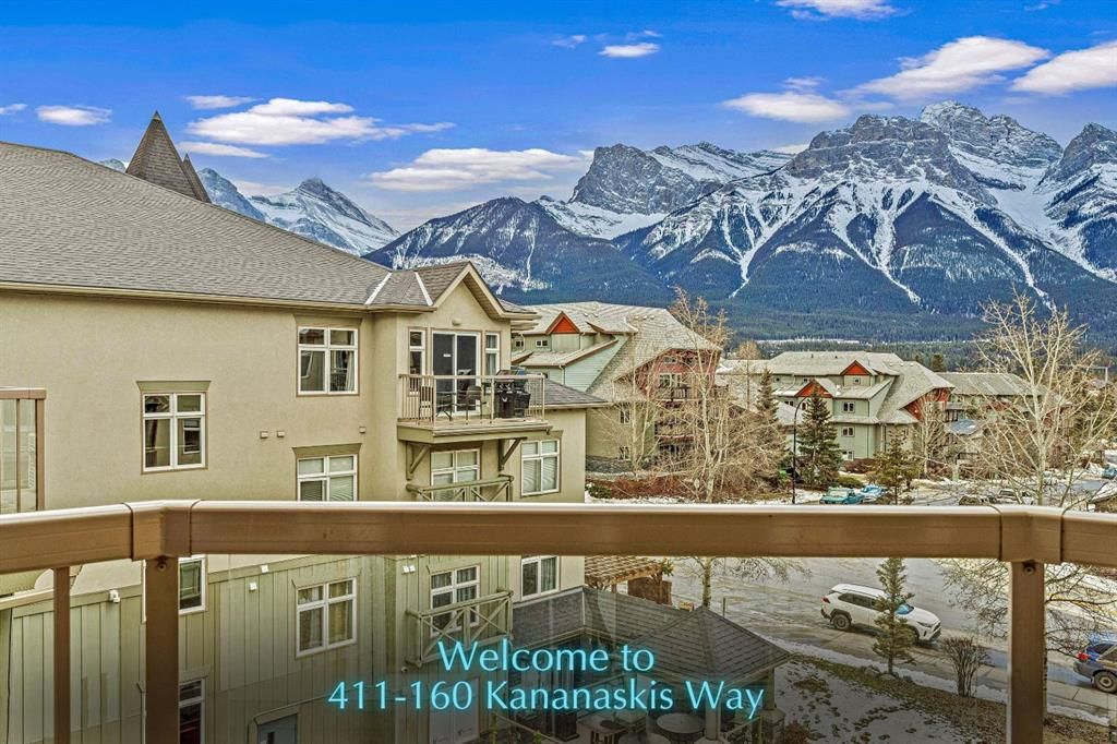 Main Photo: 411 160 Kananaskis: Canmore Apartment for sale : MLS®# A2099099