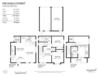 Photo 2: 530 KASLO Street in Vancouver: Renfrew VE 1/2 Duplex for sale (Vancouver East)  : MLS®# R2696772